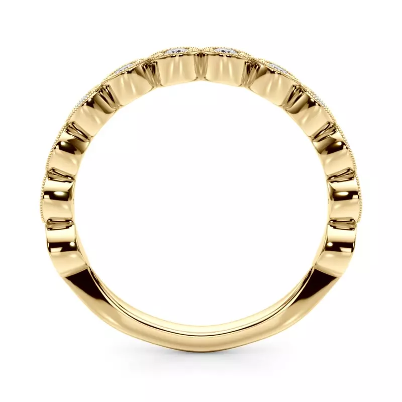 14K Yellow Gold Dallas Band