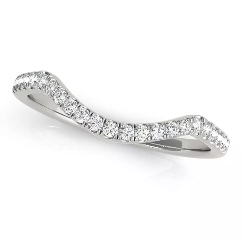 18K White Gold Karina Band