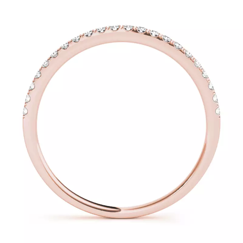 14K Rose Gold Lillian Band