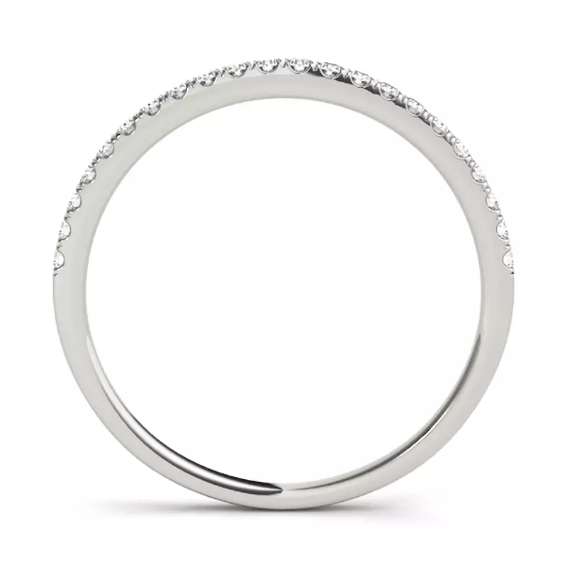 18K White Gold Lillian Band