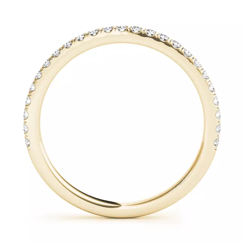 14K Yellow Gold Stella Band