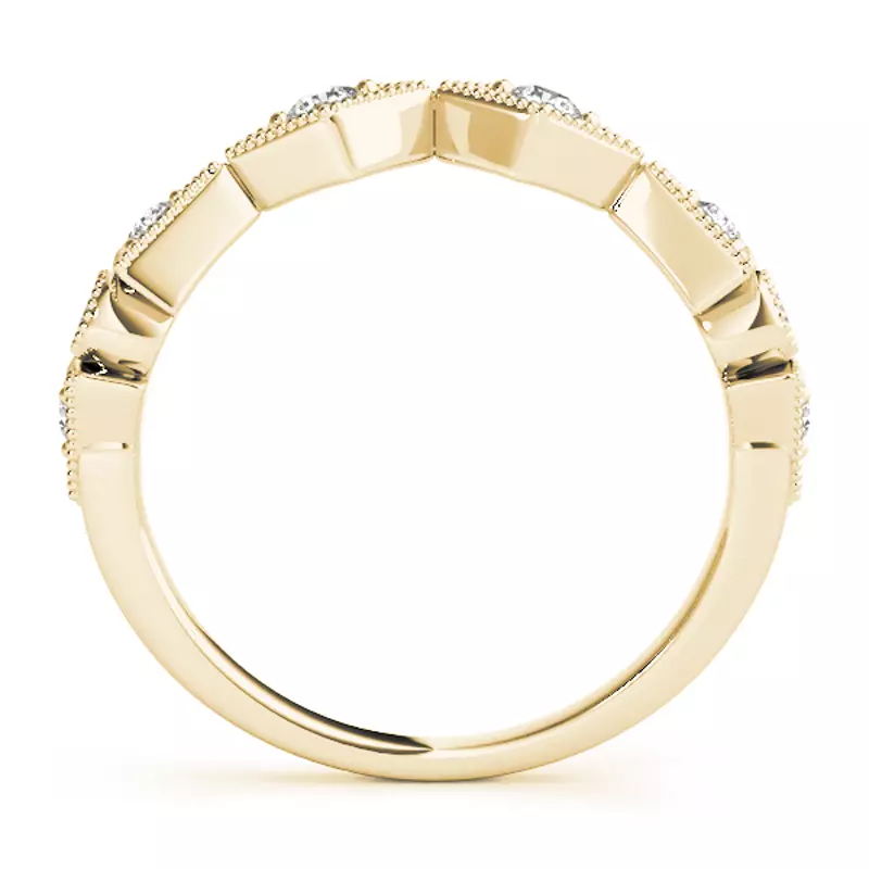 14K Yellow Gold Wilder Band