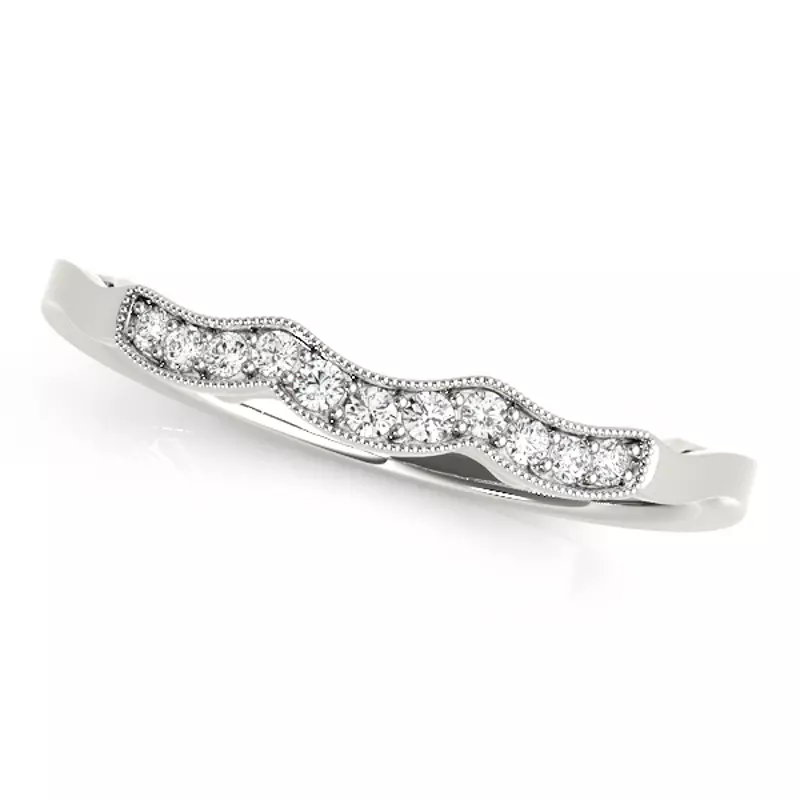 14K White Gold Beatrix Band