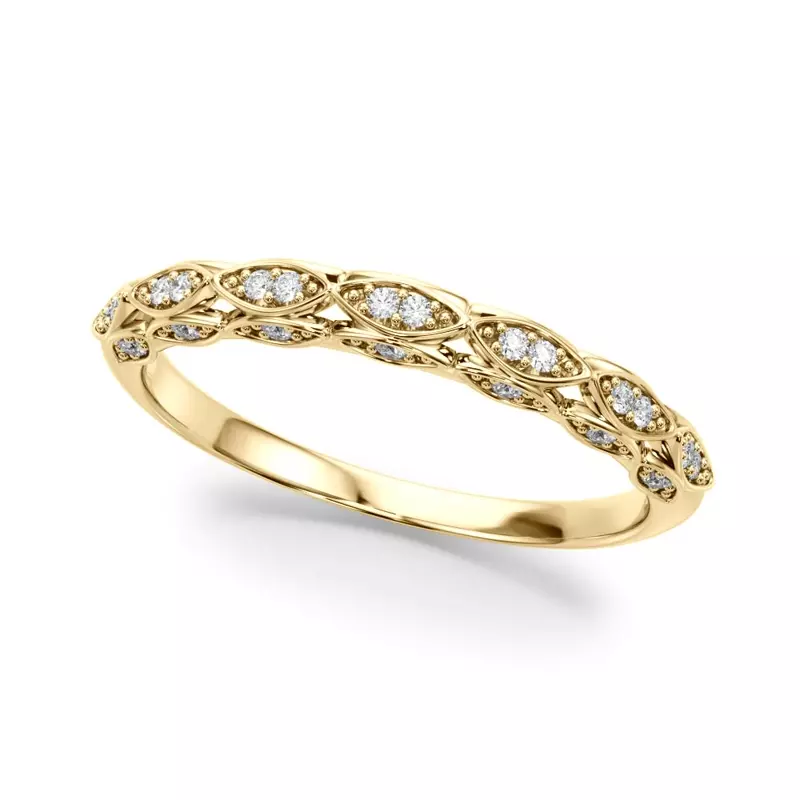 18K Yellow Gold Percy Band
