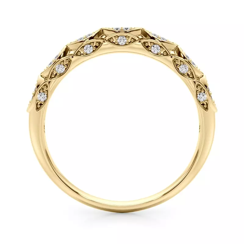 18K Yellow Gold Percy Band