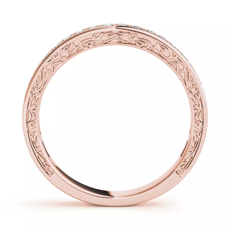 14K Rose Gold Rainey Band