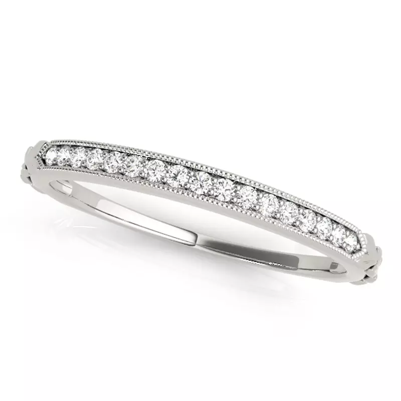 18K White Gold Trudy Band