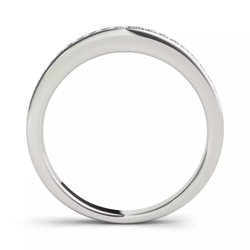 14K White Gold Louella Band