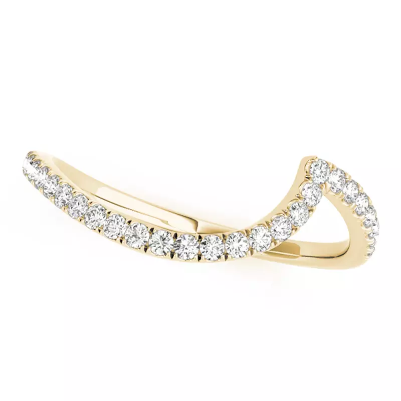 14K Yellow Gold Everest Band