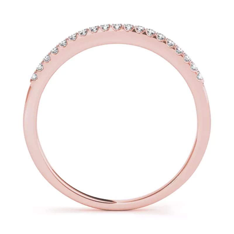14K Rose Gold Kaz Band