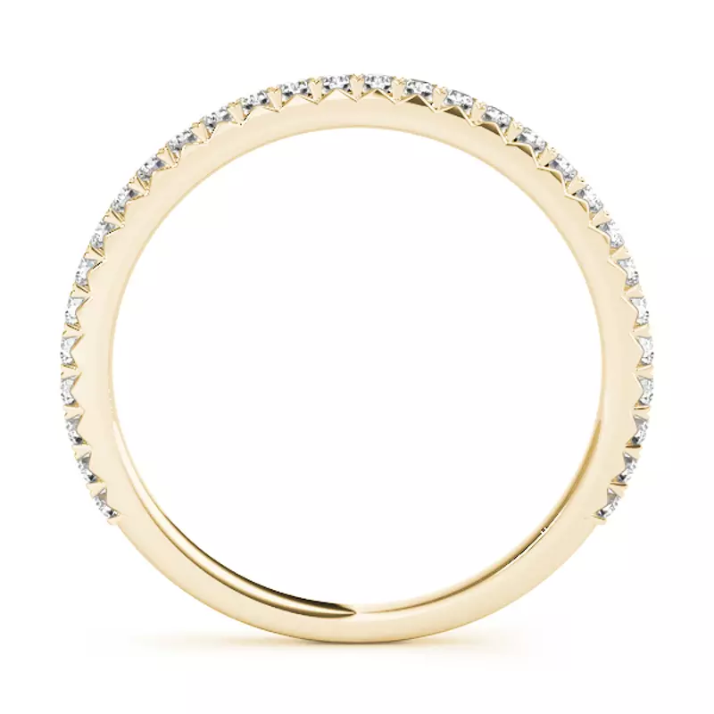 14K Yellow Gold Lily Band