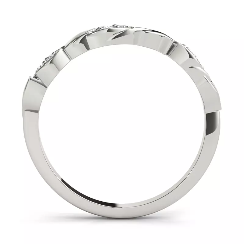 14K White Gold Samara Band