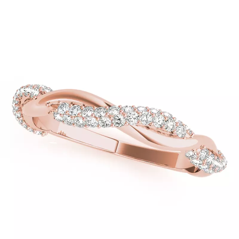 14K Rose Gold Sierra Band