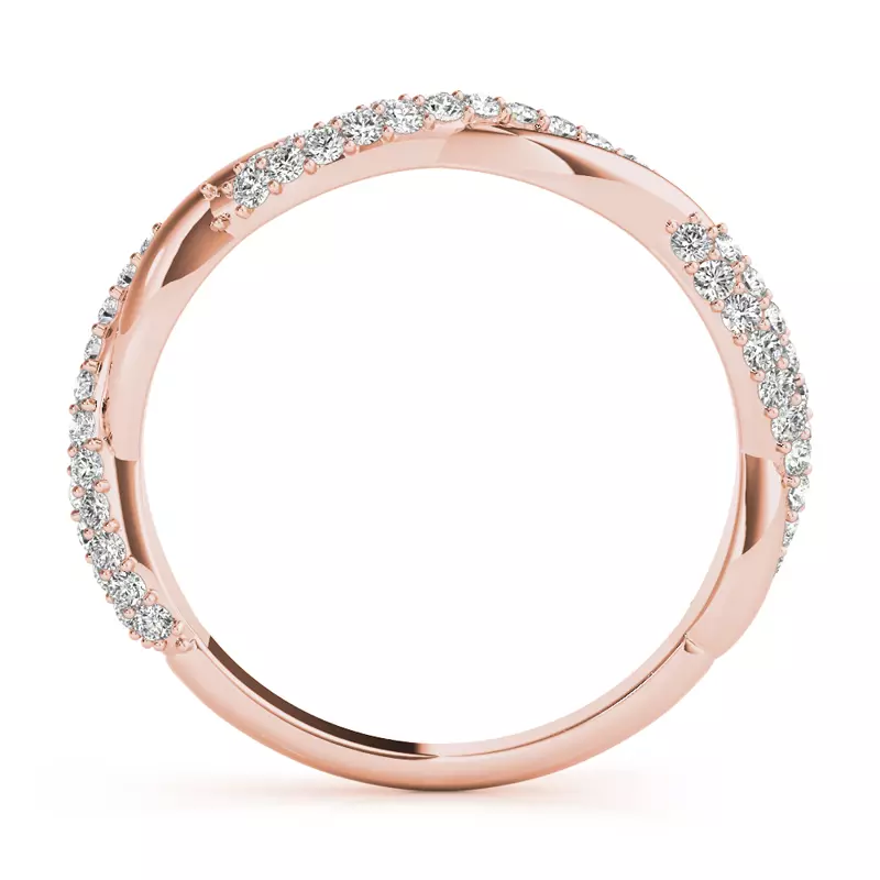 14K Rose Gold Sierra Band