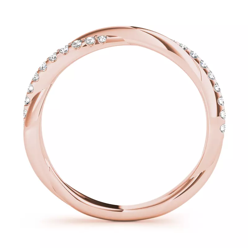 14K Rose Gold Brooklyn Band