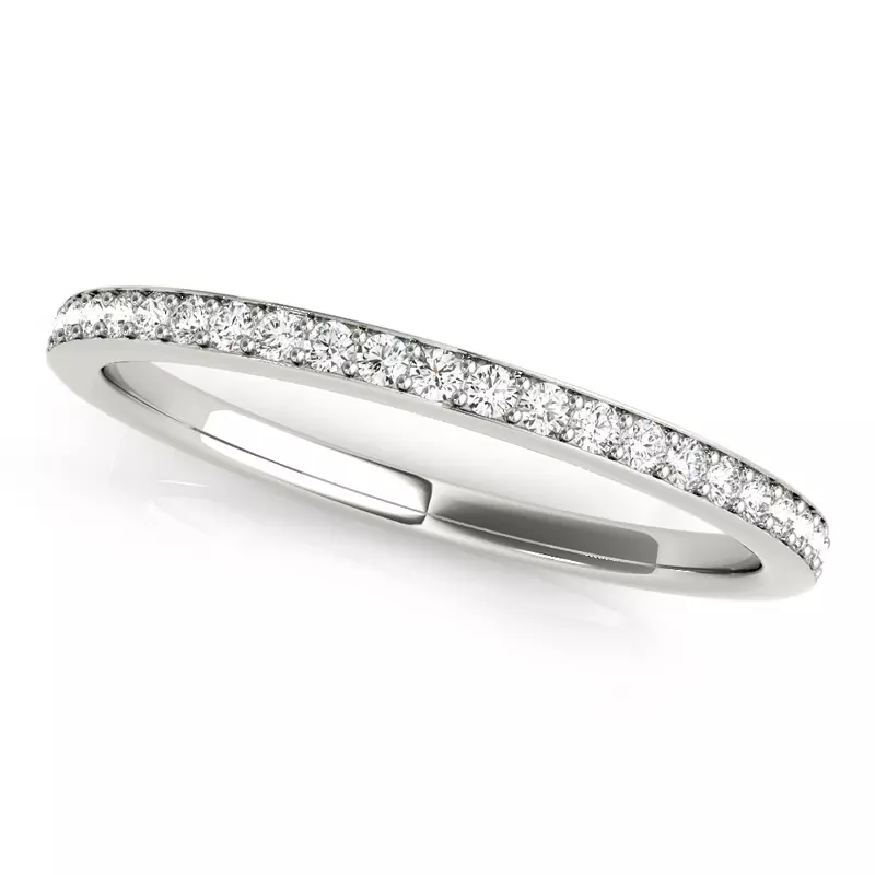 18K White Gold Ellie Band