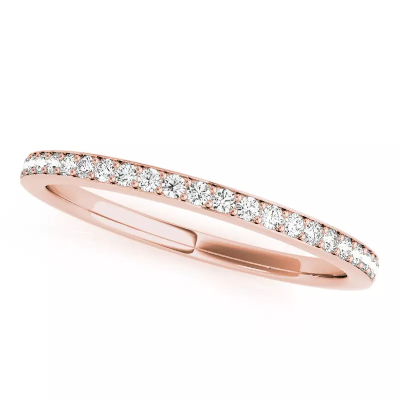 14K Rose Gold Harlow Band