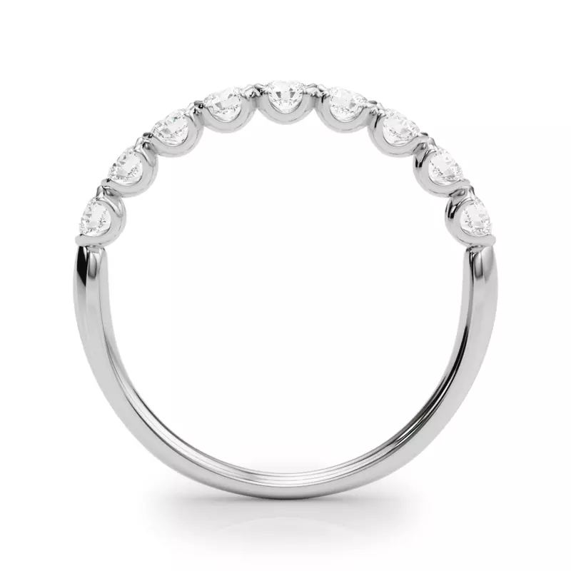 14K White Gold Chauncy Band