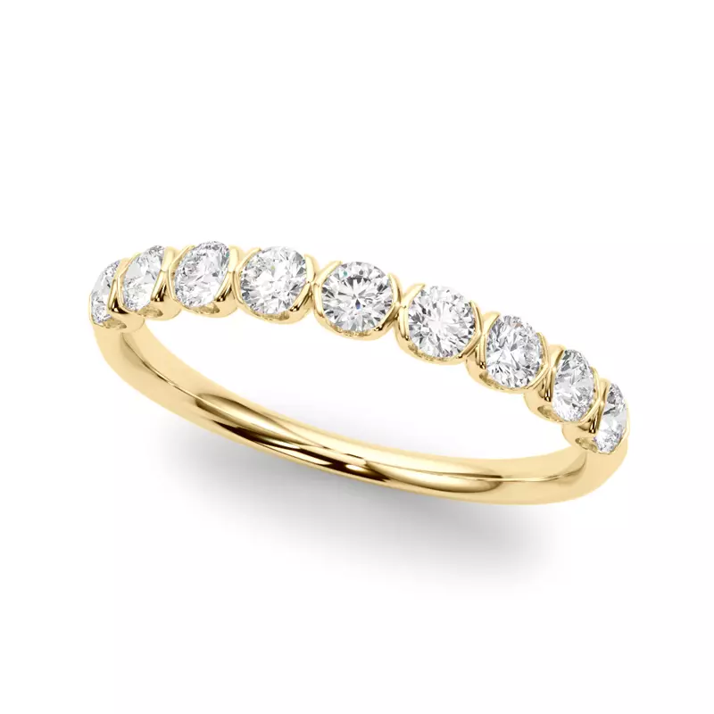 14K Yellow Gold Chauncy Band