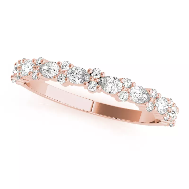 14K Rose Gold Dana Band