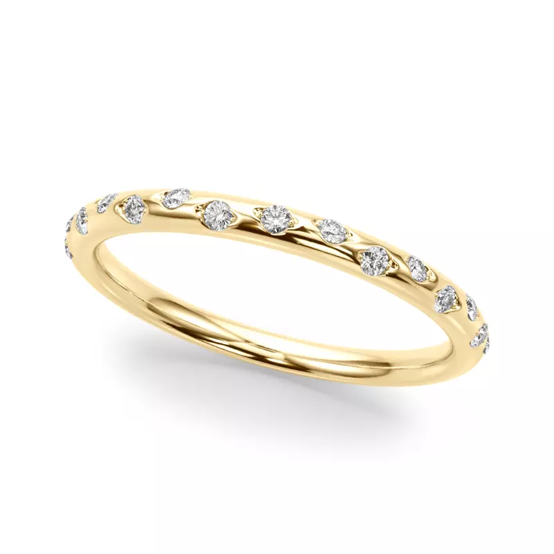 18K Yellow Gold Constantine Band