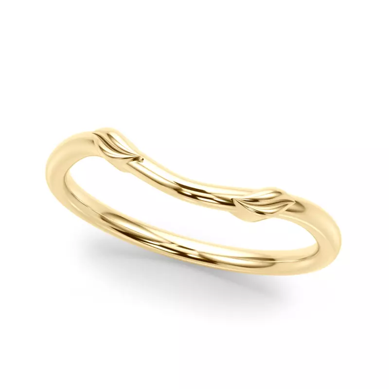 18K Yellow Gold Alex Matching Band