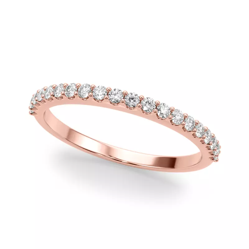 Alice Pavé Diamond Wedding Band