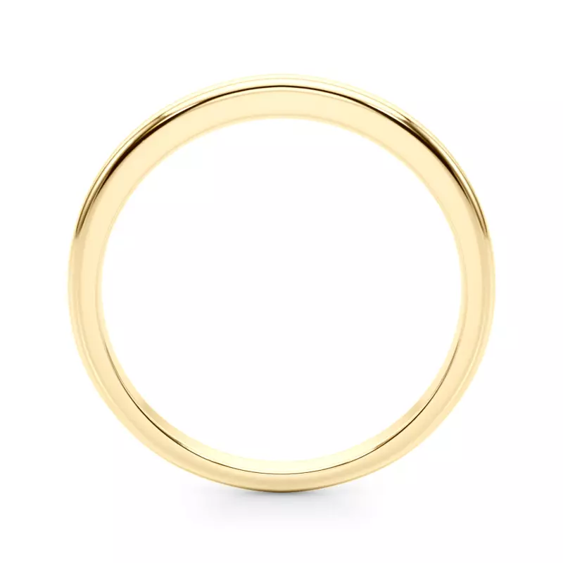 14K Yellow Gold Aila Wedding Band