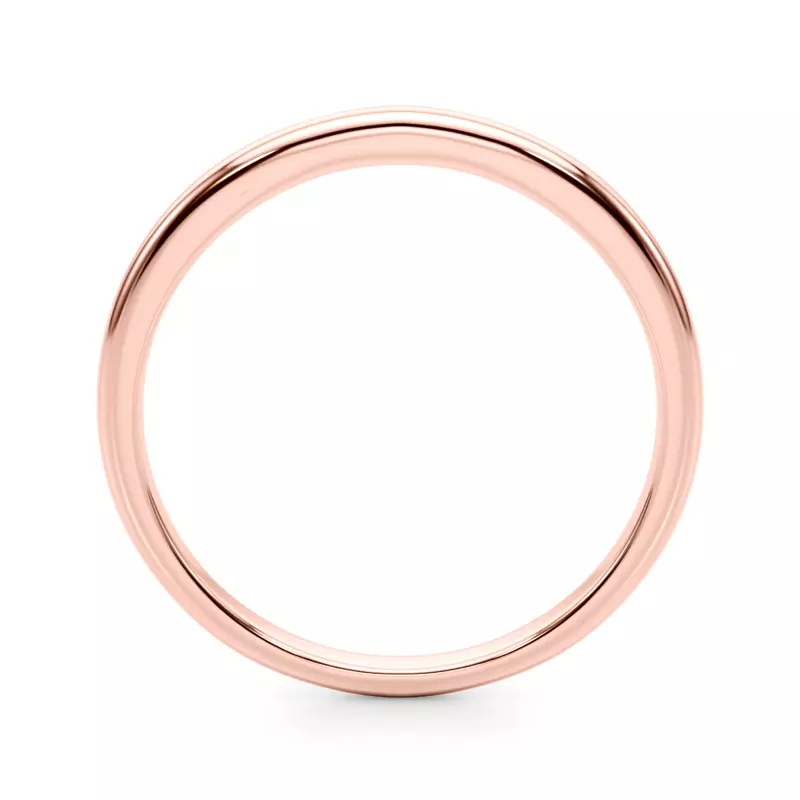 14K Rose Gold Aeryn Wedding Band