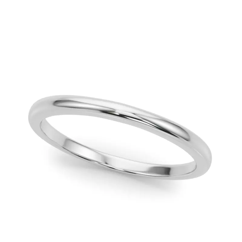 Platinum Aeryn Wedding Band
