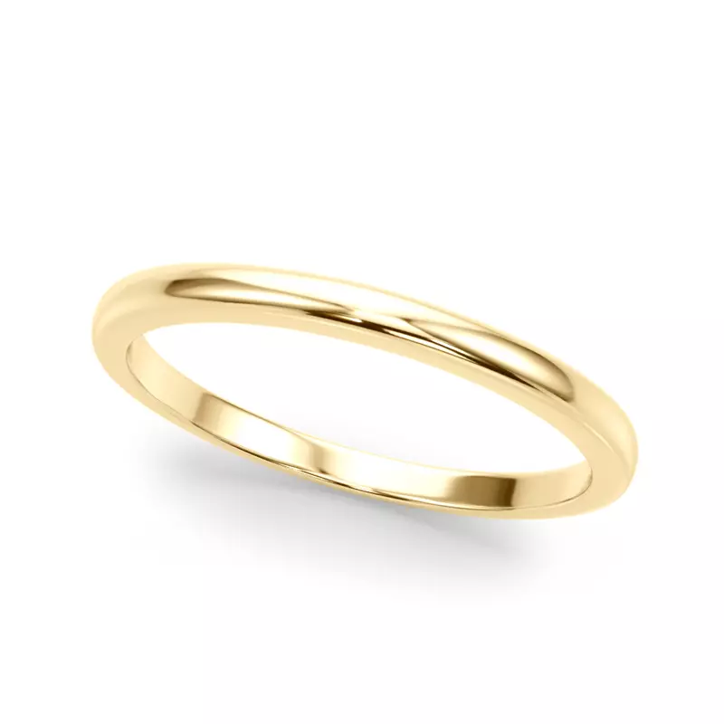 14K Yellow Gold Adelle Wedding Band