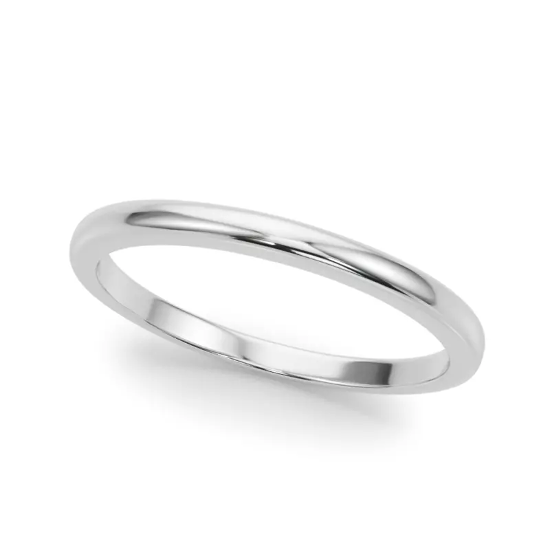 Platinum Adelle Wedding Band