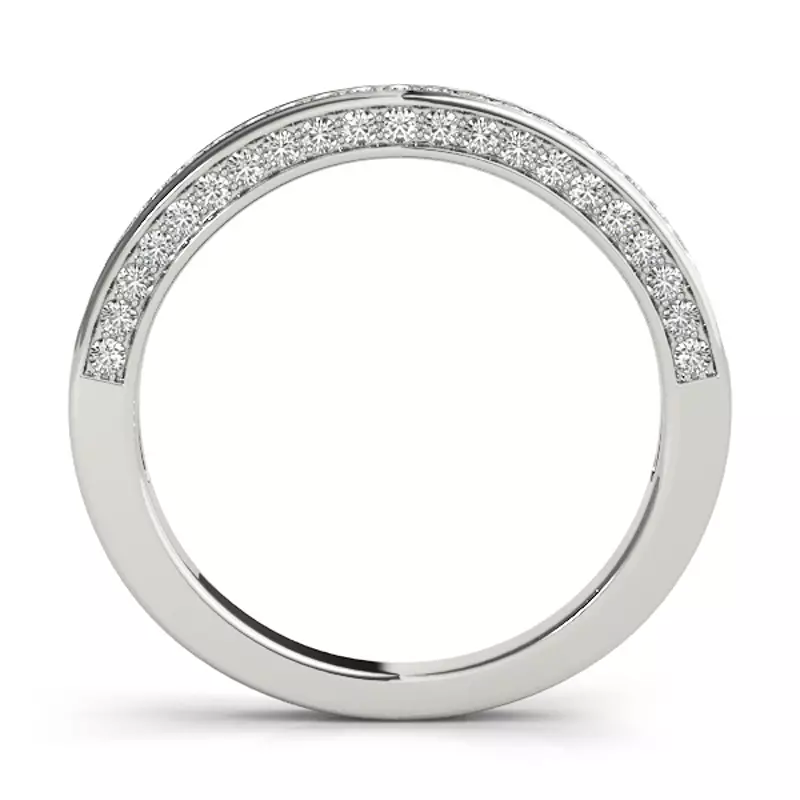 18K White Gold Nika Band