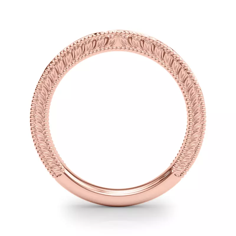 14K Rose Gold Mila Vintage-Inspired Band