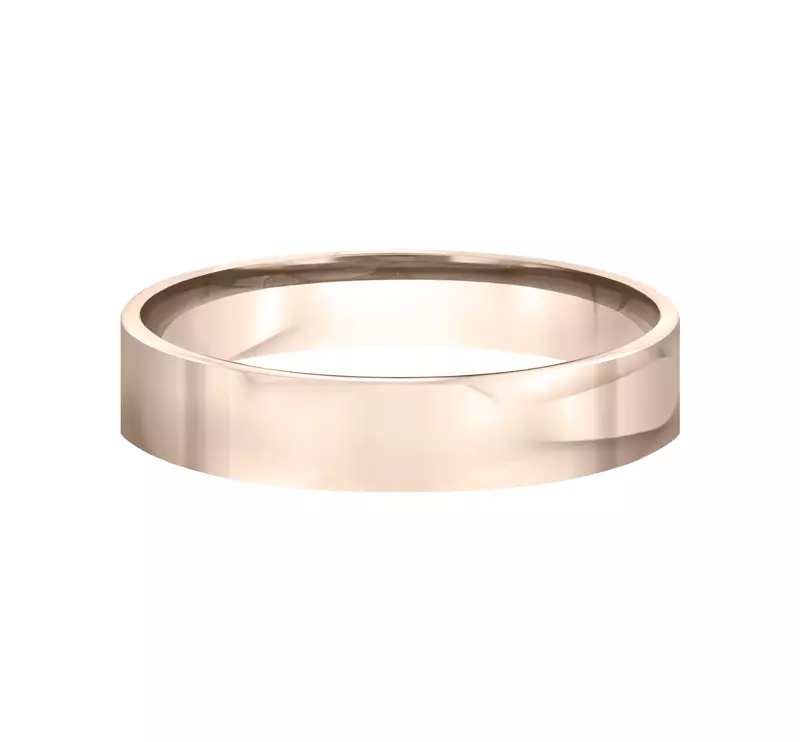 Flat Comfort-Fit Band (4mm)