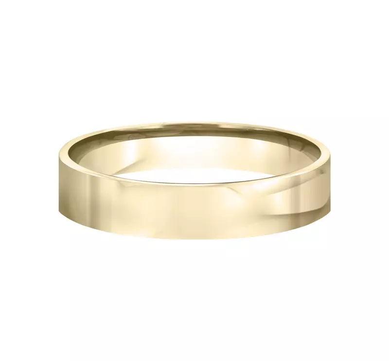 Flat Comfort-Fit Band (4mm)