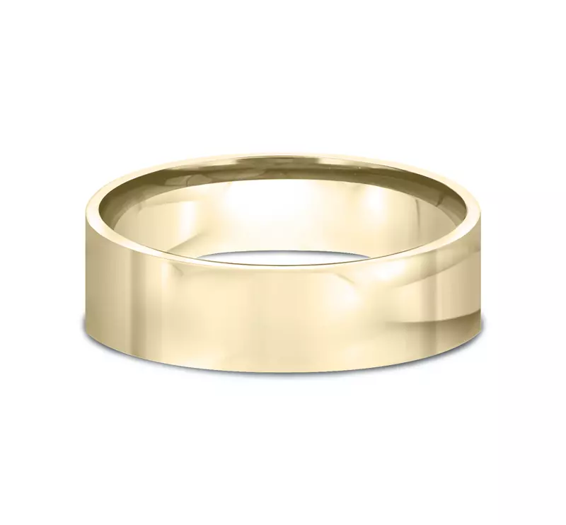 Flat Comfort-Fit Band (8mm)