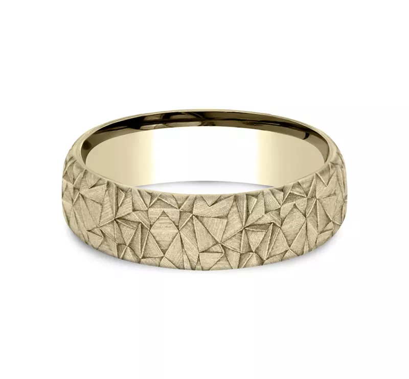 Prism Texture Comfort-Fit Band (6.5mm)