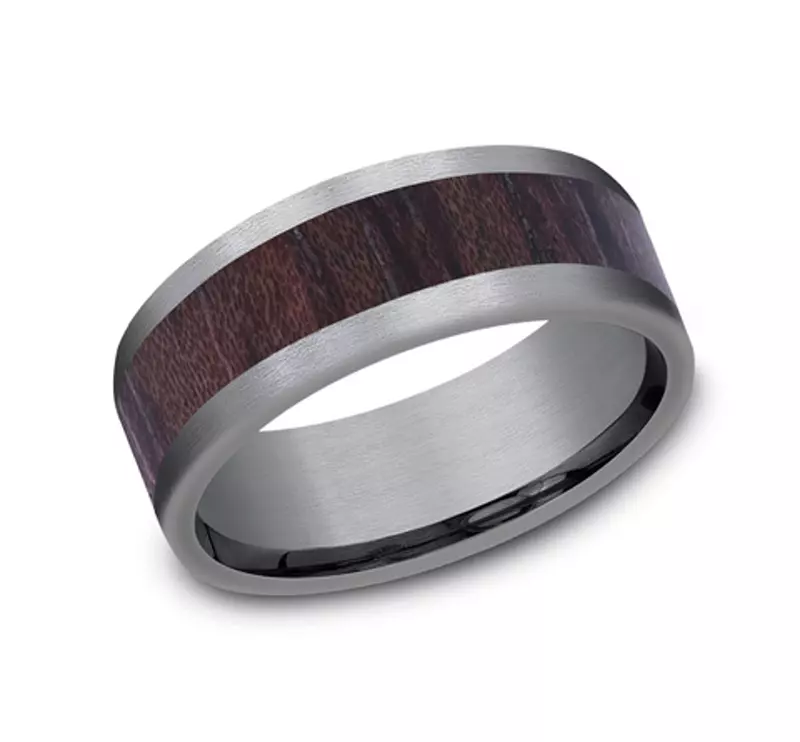 Tantalum  Rosewood Tantalum Band (8mm)