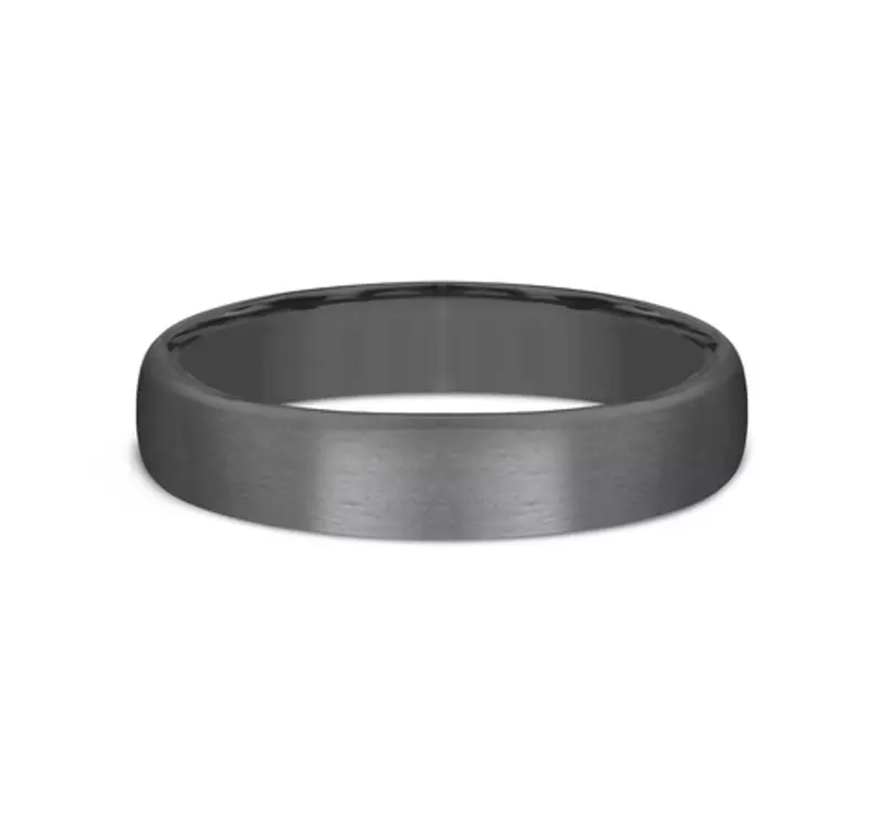 Tantalum Charcoal Satin Comfort-Fit Band (4.5mm)