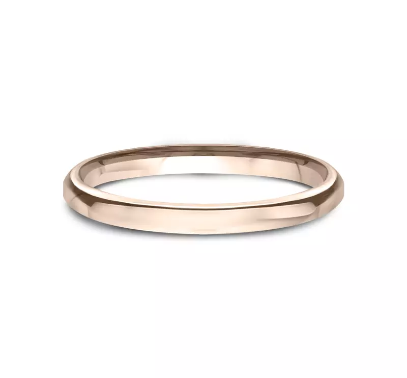 Euro Comfort-Fit Plain Band (2.5mm)