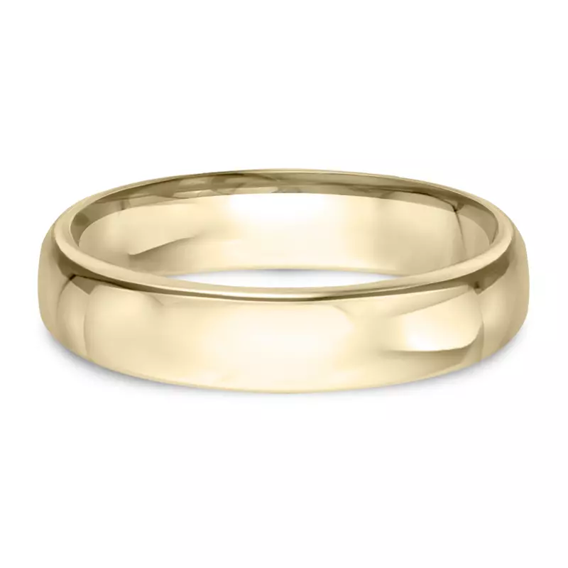 Euro Comfort-Fit Plain Band (4.5mm)