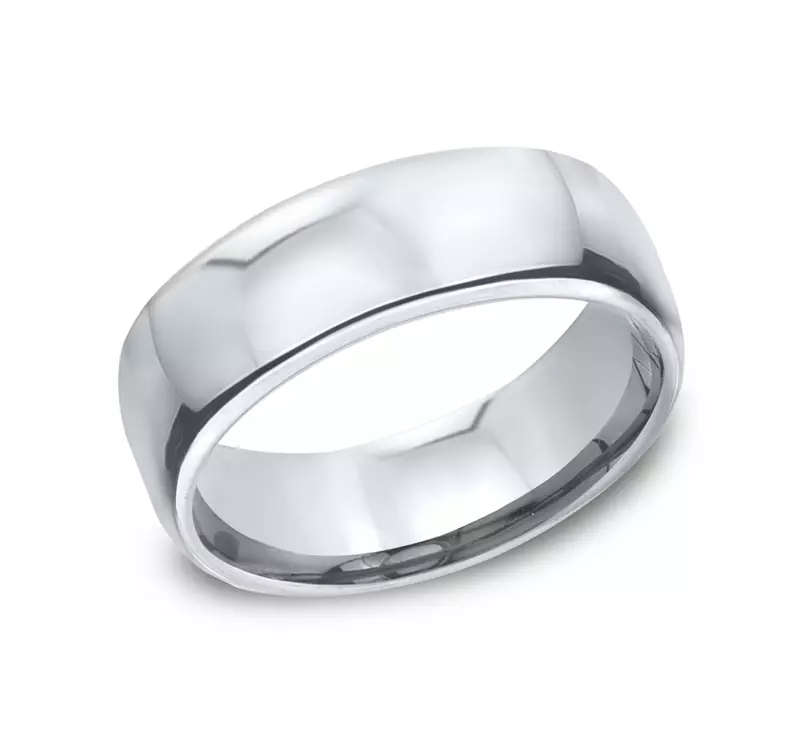 Euro Comfort-Fit Plain Band (7.5mm)