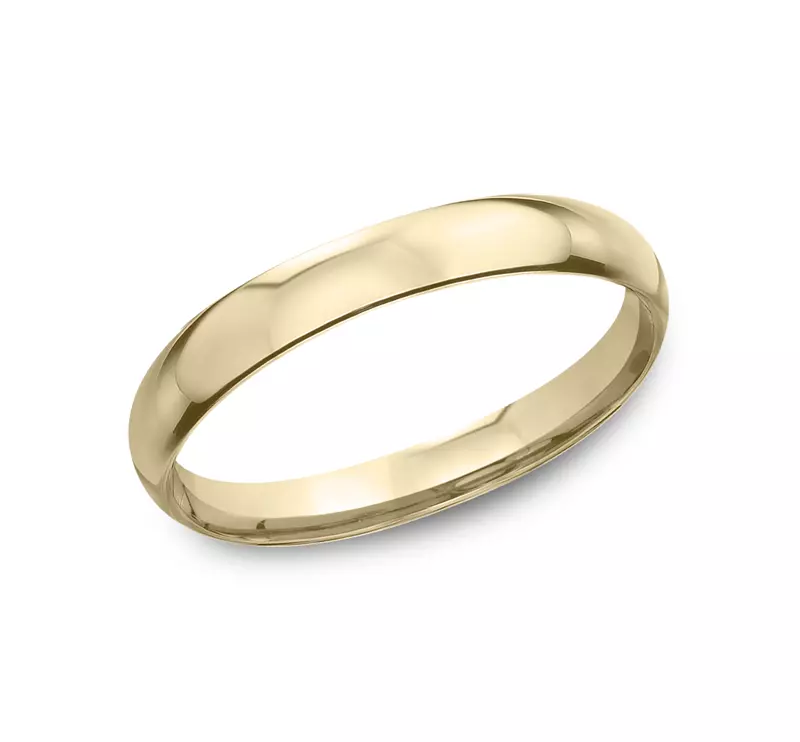 14K Yellow Gold Classic Comfort-Fit Band (2.5mm)