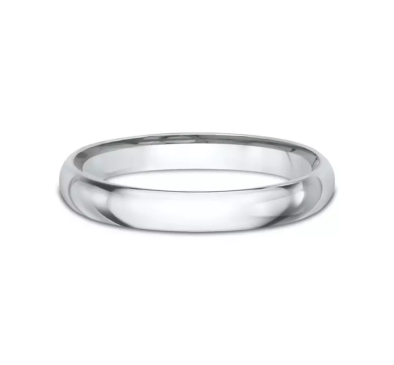 Platinum Classic Comfort-Fit Band (2.5mm)