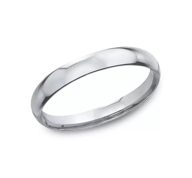 Platinum Classic Comfort-Fit Band (2.5mm)