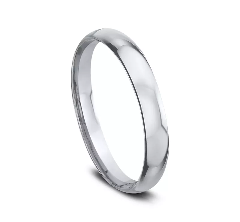 Platinum Classic Comfort-Fit Band (2.5mm)