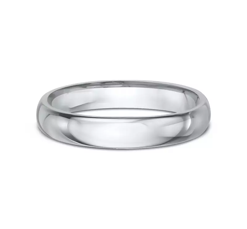 Platinum Classic Comfort-Fit Band (4mm)
