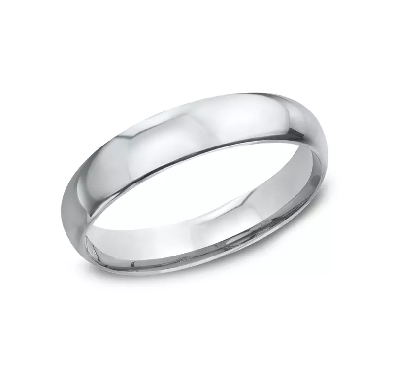 Platinum Classic Comfort-Fit Band (4mm)