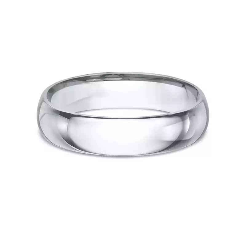Platinum Classic Comfort-Fit Band (5mm)